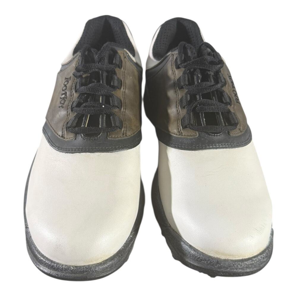 FootJoy Men’s Leather Golf Shoes Size 10 M Spiked Comfort Performance Walking - Picture 3 of 9